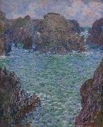 Claude Monet Port Goulphar painting